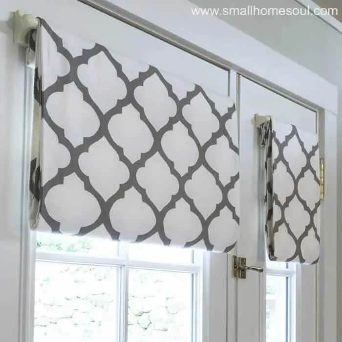 French Door Curtains Easy Diy Tutorial, Magnetic Door Curtains Blinds