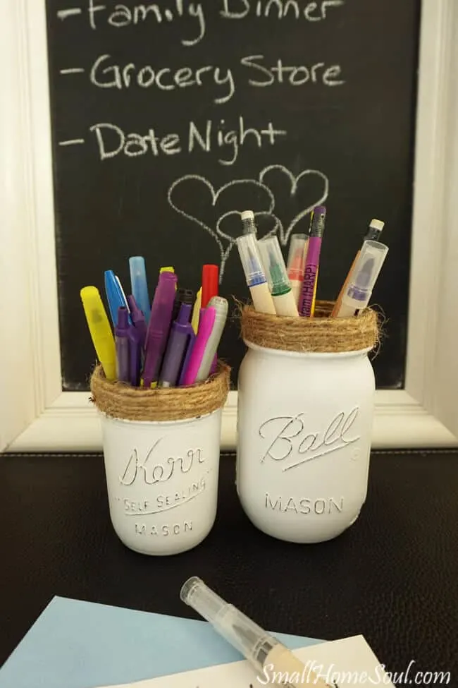 Cute DIY Pencil Holder from a Jar (Free to Make!) - Mod Podge Rocks