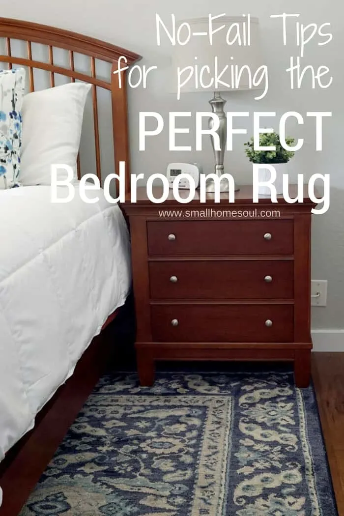 Follow these easy tips when choosing a new Bedroom Rug and you won't go wrong.