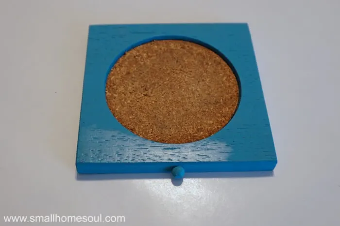 Protecting drink coasters with hemp oil.
