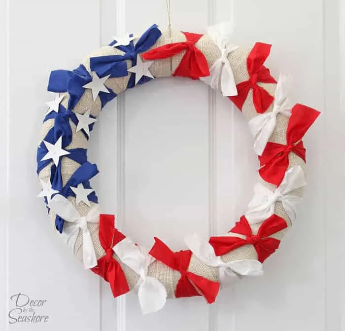 Decor by the Seashore's Easy Patriotic Wreaths Interchangeable Style