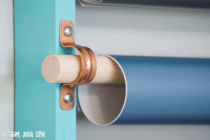 DIY Vinyl Storage Rack for Rolls and Sheets