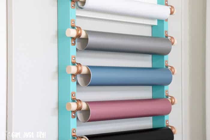 cricut vinyl roll holder  Vinyl rolls, Vinyl storage, Diy vinyl