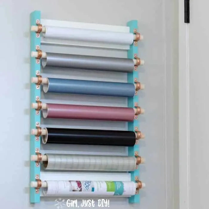 cricut vinyl roll holder  Vinyl rolls, Vinyl storage, Diy vinyl