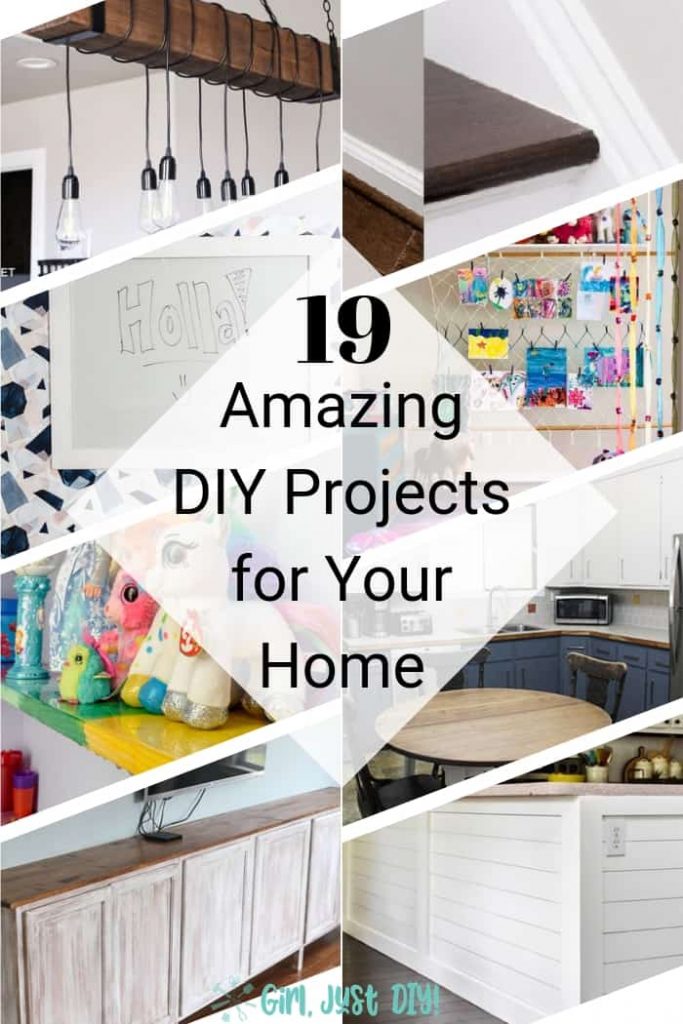 Amazing Household DIY Projects Collage.