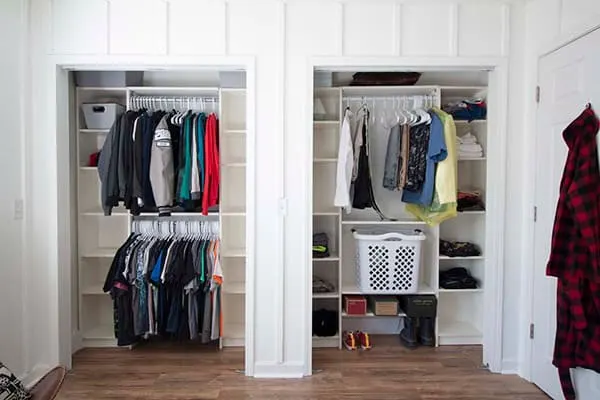 Closet System in bedroom added in Household DIY Projects.