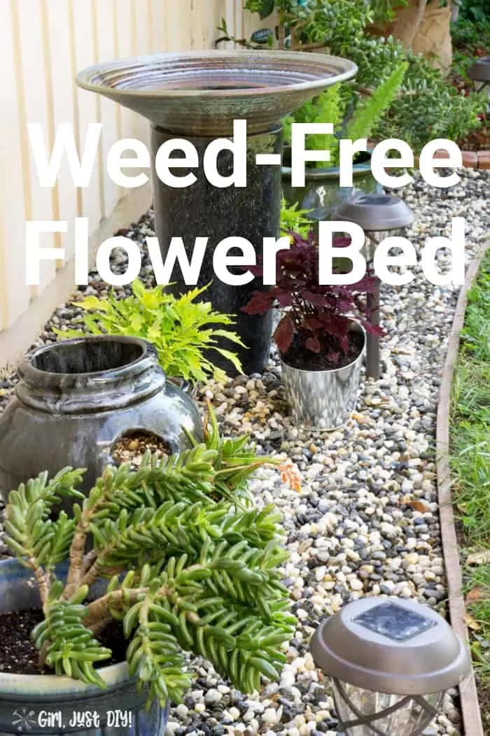 8 Steps to Create a Weed-Free Flower Bed - Girl, Just DIY!