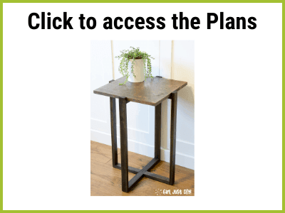 Opt-in button for Modern End Table Plans