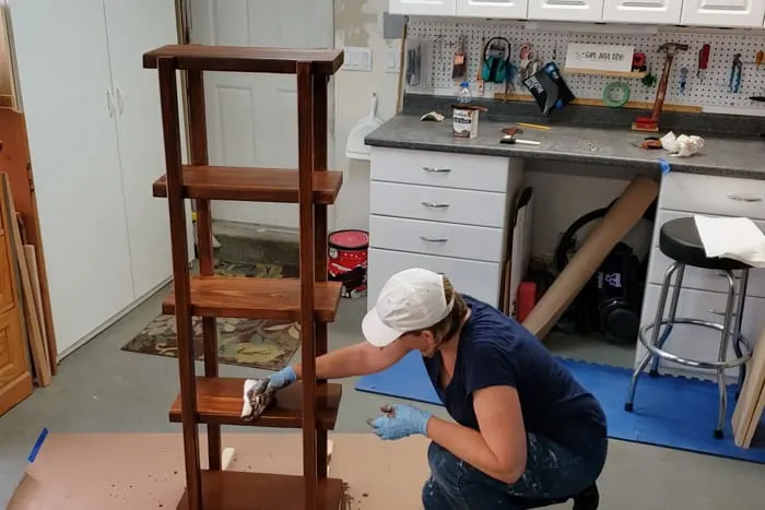 DIY 2x4 Plant Stand with Build Plans - Girl, Just DIY!
