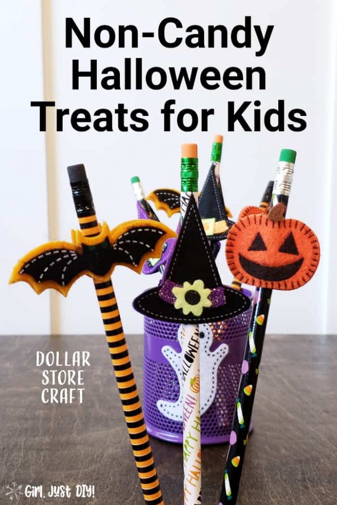 Non-Candy Halloween Treats for Kids from Dollar Store Stuff - Girl, Just DIY!