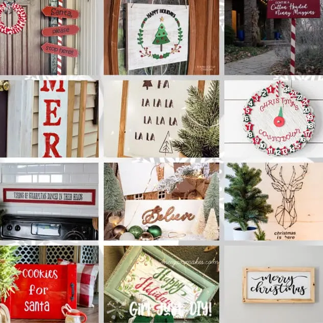 Square image of creative signs to DIY